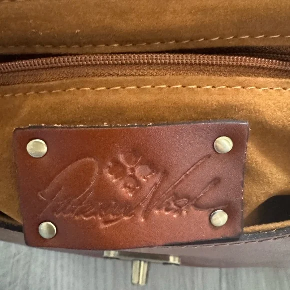 NWT Patricia Nash | Micaela Floral Leather | Boho Shoulder Purse - Picture 7 of 10